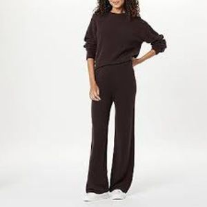 Black Amazon The Drop Matching Sweater Lounge Set